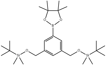 2836392-76-6 (((5-(4,4,5,5-四甲基-1,3,2-二氧杂硼杂环戊烷-2-基)-1,3-亚苯基)双(亚甲基))双(氧基))双(叔丁基二甲基硅烷)