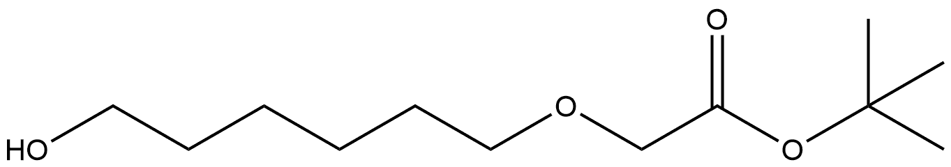 1,1-Dimethylethyl 2-[(6-hydroxyhexyl)oxy]acetate|2-((6-羟基己基)氧基)乙酸叔丁酯