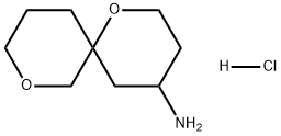 1,8-二噁螺[5.5]十一烷-4-胺盐酸盐,2839138-56-4,结构式
