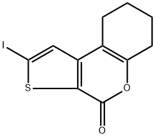 2-碘-6,7,8,9-四氢-4H-噻吩并[2,3-C]铬-4-酮,2839564-11-1,结构式