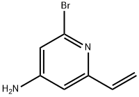 4-Pyridinamine, 2-bromo-6-ethenyl-|2-溴-6-乙烯基吡啶-4-胺