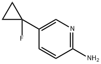 2-Pyridinamine, 5-(1-fluorocyclopropyl)-|5-(1-氟环丙基)吡啶-2-胺