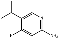 2-Pyridinamine, 4-fluoro-5-(1-methylethyl)-|4-氟-5-异丙基吡啶-2-胺