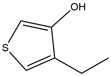 4-Ethylthiophene-3-ol 结构式