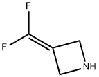 Azetidine, 3-(difluoromethylene)- Struktur