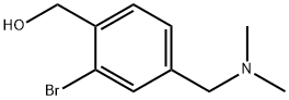 (2-溴-4-((二甲氨基)甲基)苯基)甲醇,2841548-95-4,结构式