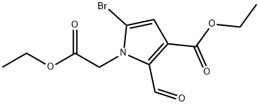 2844395-15-7 5-溴-3-(乙氧羰基)-2-甲酰基-1H-吡咯-1-乙酸乙酯