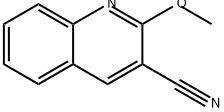 3-Quinolinecarbonitrile, 2-methoxy- Structure