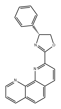 (R)-2-(1,10-菲咯啉-2-基)-4-苯基-4,5-二氢恶唑 结构式