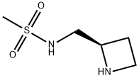 Methanesulfonamide, N-[(2R)-2-azetidinylmethyl]- Struktur