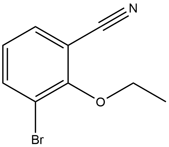 Benzonitrile, 3-bromo-2-ethoxy- Structure