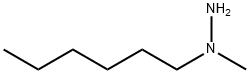 Hydrazine, 1-hexyl-1-methyl-,28538-71-8,结构式