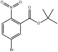 5-溴-2-硝基苯甲酸叔丁酯, 2854382-74-2, 结构式