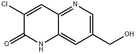 3-氯-7-(羟甲基)-1,5-萘吡啶-2(1H)-酮, 2855938-44-0, 结构式