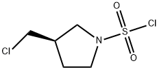 (R)-3-(氯甲基)吡咯烷-1-磺酰氯,2855941-81-8,结构式