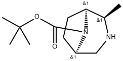 (1S,2R,5R)-2-甲基-3,8-二氮杂双环[3.2.1]辛烷-8-羧酸叔丁酯,2856022-55-2,结构式