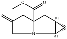 Cyclopropa[b]pyrrolizine-5a(3H)-carboxylic acid, hexahydro-4-methylene-, methyl ester, (1aS,6aS)-|(1AS,6AS)-4-亚甲基二噁氢环丙基[B]吡咯里嗪-5A(3H)-羧酸甲酯