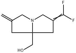 (2-(二氟亚甲基)-6-亚甲基四氢-1H-吡咯嗪-7A(5H)-基)甲醇, 2856022-95-0, 结构式