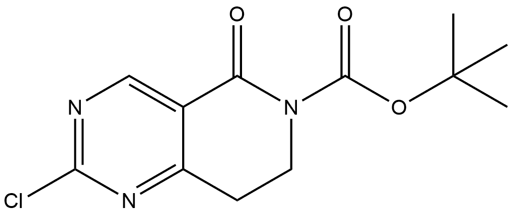 tert-butyl 2-chloro-5-oxo-7,8-dihydropyrido[4,3-d]pyrimidine-6-carboxylate|