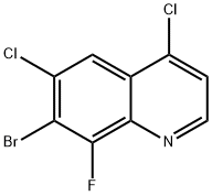7-溴-4,6-二氯-8-氟喹啉,2857929-98-5,结构式
