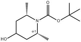 REL-(2R,6S)-4-羟基-2,6-二甲基哌啶-1-羧酸叔丁酯, 2857946-39-3, 结构式
