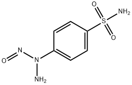 Benzenesulfonamide, 4-(1-nitrosohydrazinyl)- 结构式