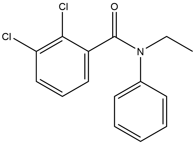 2,3-Dichloro-N-ethyl-N-phenylbenzamide Structure