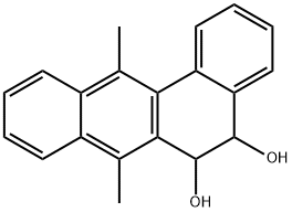 7,12-dimethylbenz(a)anthracene-5,6-dihydrodiol,28622-94-8,结构式