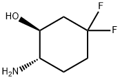 (1S,2S)-2-Amino-5,5-difluoro-cyclohexanol,2863659-10-1,结构式