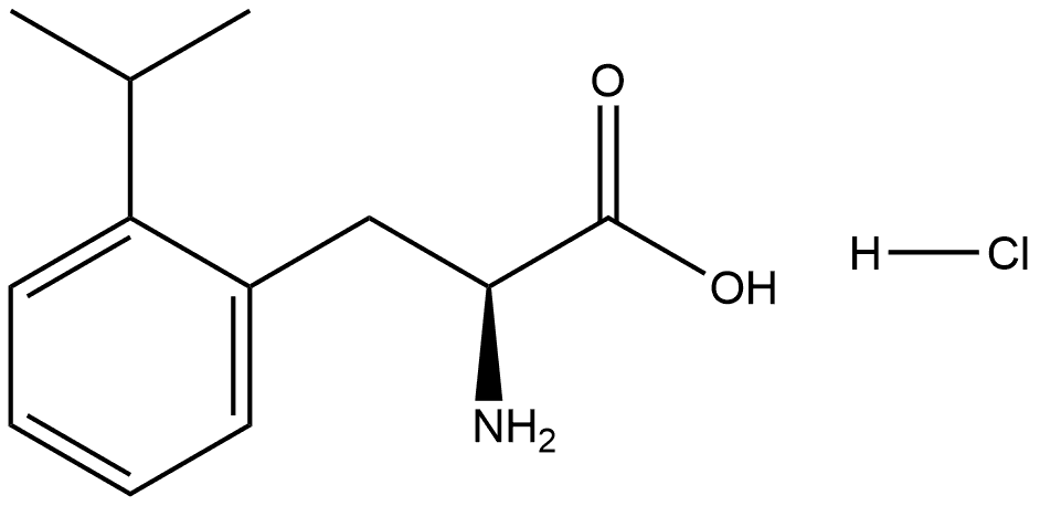 2-Amino-3-(2-isopropyl-phenyl)-propionic acid hydrochloride Structure