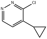 3-氯-4-环丙基哒嗪,2866315-32-2,结构式