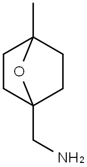 7-Oxabicyclo[2.2.1]heptane-1-methanamine, 4-methyl- 化学構造式