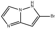 5H-Imidazo[1,2-b]pyrazole, 6-bromo- Struktur