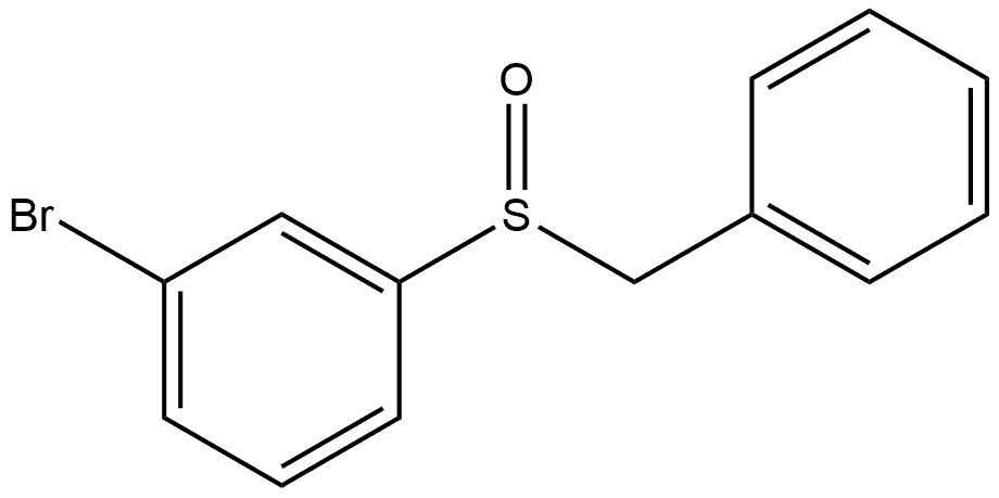 1-(benzylsulfinyl)-3-bromobenzene|