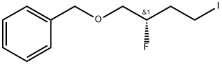 Benzene, [[(2S)-2-fluoro-4-iodobutoxy]methyl]- Struktur