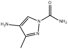 4-氨基-3-甲基-1H-吡唑-1-甲酰胺, 2879235-03-5, 结构式