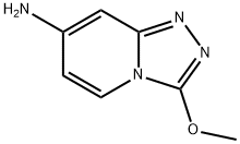 1,2,4-Triazolo[4,3-a]pyridin-7-amine, 3-methoxy- Struktur