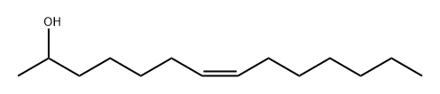 7-Tetradecen-2-ol, (7Z)-,288092-09-1,结构式
