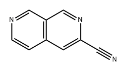 2,7-萘吡啶-3-腈,288140-98-7,结构式