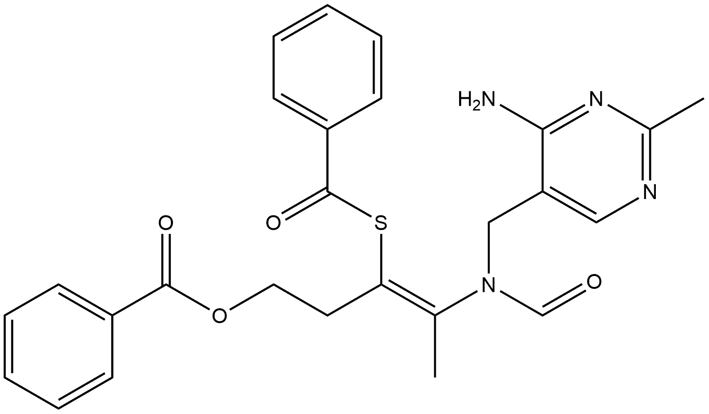 硫胺素(维生素B1)杂质55 结构式
