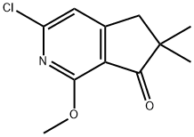 2885279-01-4 3-氯-1-甲氧基-6,6-二甲基-5,6-二氢-7H-环戊并[C]吡啶-7-酮