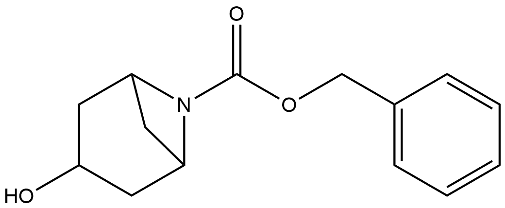 Phenylmethyl (3-endo)-3-hydroxy-6-azabicyclo[3.1.1]heptane-6-carboxylate,2885995-06-0,结构式