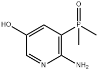 3-Pyridinol, 6-amino-5-(dimethylphosphinyl)- Structure