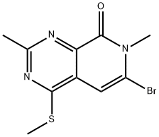 2886737-85-3 6-溴-2,7-二甲基-4-(甲硫基)吡啶并[3,4-D]嘧啶-8(7H)-酮