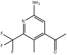 2887439-65-6 1-(6-氨基-3-甲基-2-(三氟甲基)吡啶-4-基)乙-1-酮