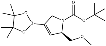 2887560-92-9 (R)-2-(甲氧基甲基)-4-(4,4,5,5-四甲基-1,3,2-二氧硼杂环戊烷-2-基)-2,5-二氢1H吡咯-1-羧酸叔丁酯