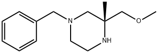 Piperazine, 3-(methoxymethyl)-3-methyl-1-(phenylmethyl)-, (3R)-|(R)-1-苄基-3-(甲氧基甲基)-3-甲基哌嗪