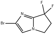 5H-Pyrrolo[1,2-a]imidazole, 2-bromo-7,7-difluoro-6,7-dihydro-|2-溴-7,7-二氟-6,7-二氢-5H-吡咯并[1,2-A]咪唑