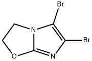 5,6-二溴-2,3-二氢咪唑并[2,1-B]唑,2889453-58-9,结构式