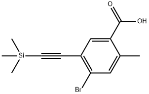2890261-07-9 4-溴-2-甲基-5-((三甲硅基)乙炔基)苯甲酸